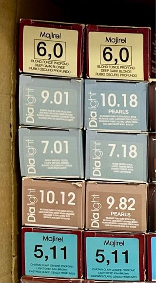 Tintes L'Oréal Professionnel Dialight y Majirel