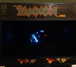 Raro Coleco Sega ZAXXON 3D Tabletop Handheld Game