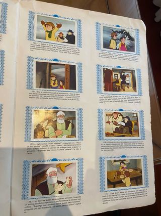 Libro de Cromos Heidi completo