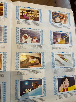 Libro de Cromos Heidi completo