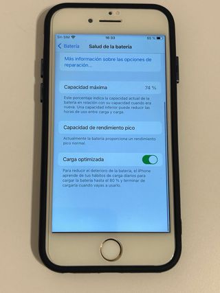 iPhone 7 128Gb caja original, funda y cristales