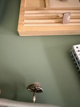 Anillo Plata 925 Cuarzo Rosa