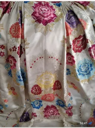 Traje Fallera Niña 8-9 años Multicolor