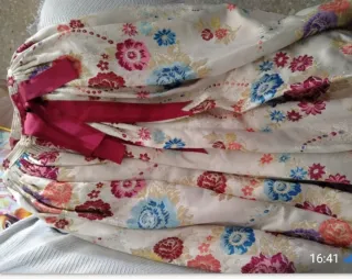 Traje Fallera Niña 8-9 años Multicolor