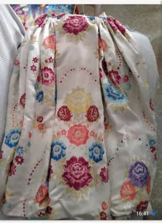 Traje Fallera Niña 8-9 años Multicolor