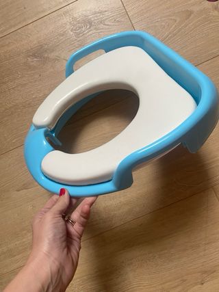 Asiento reductor WC infantil azul