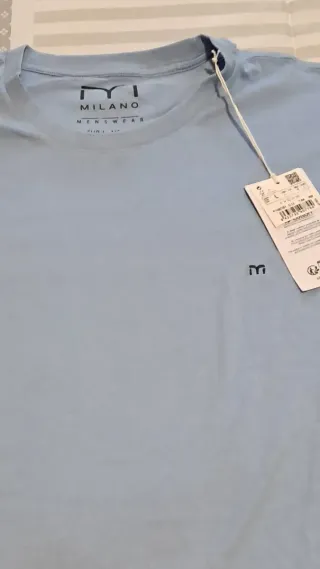 Camiseta Milano Azul Talla M
