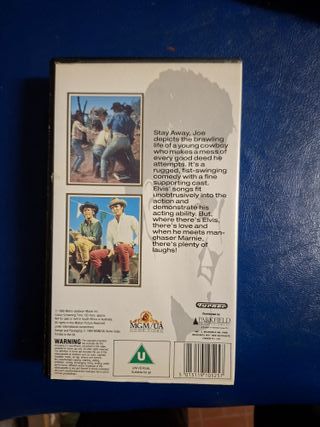 Elvis Presley Stay Away Joe - VHS