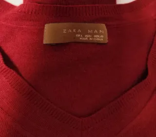 Jersey Zara cuello pico Talla M