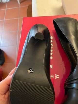 Scarpe tacco New Flash nere 37