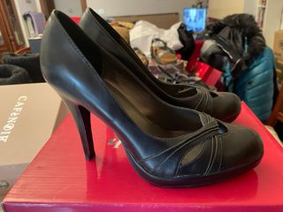 Scarpe tacco New Flash nere 37