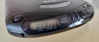 Discman Sony Mega Bass D-140 Negro
