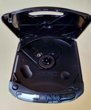 Discman Sony Mega Bass D-140 Negro