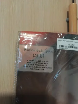 Disfraz Gatita Traviesa Talla Única