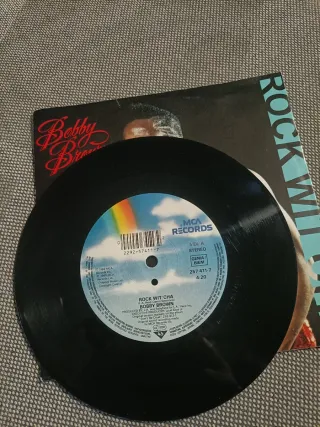 Bobby Brown: lote 2 singles vinilo 7" 45 rpm