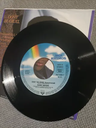 Bobby Brown: lote 2 singles vinilo 7" 45 rpm