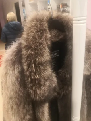 Chaquetón de marmota como nuevo.