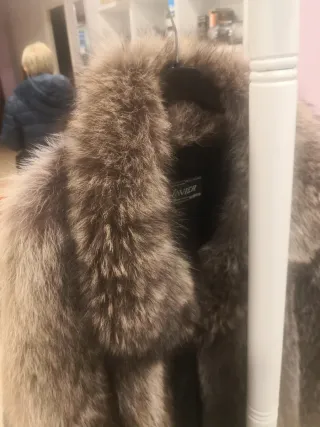 Chaquetón de marmota como nuevo.