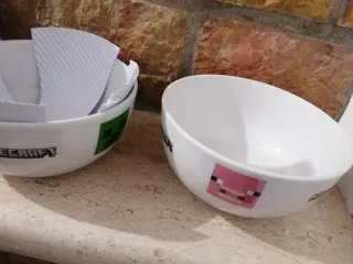 Set 2 Tazze Cereali Minecraft