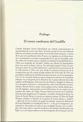 FRANCO, CAUDILLO DE ESPAÑA - PAUL PRESTON