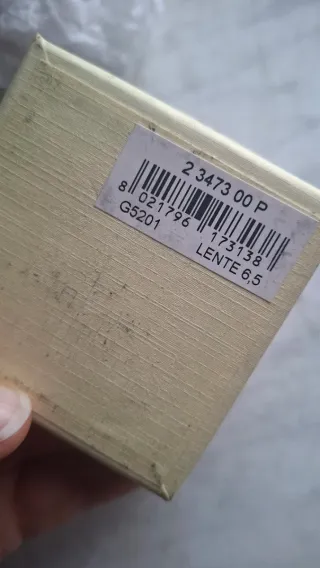 Lente d'ingrandimento placcata argento