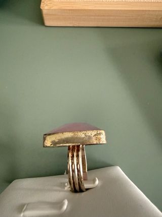 Anillo Plata 925 Cuarzo Rosa