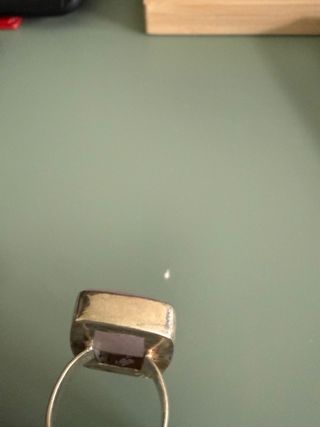 Anillo Plata 925 Cuarzo Rosa