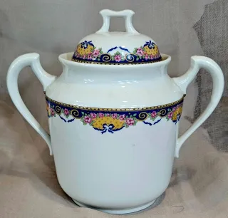 Antiguo juego café té Limoges porcelana