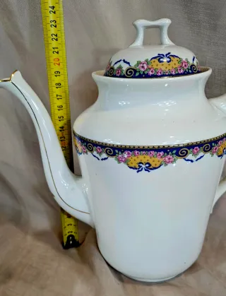 Antiguo juego café té Limoges porcelana