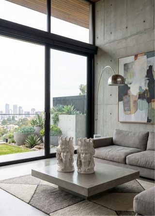 Coppia Teste Moro Lui e Lei Foglie 25cm