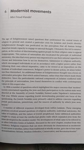 Modern Judaism. An Oxford Guide