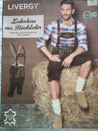 Pantalón Lederhose de cuero