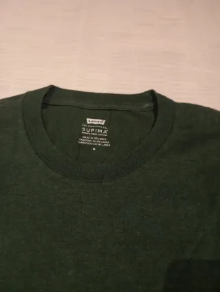 Camiseta Levi's Talla M Verde.