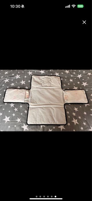 Cambiador Bebe TOUS Negro