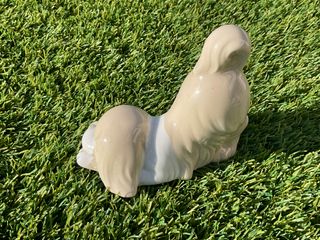 Figura Perro Porceval Valencia Porcelana