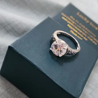 Anillo Plata con Circonita