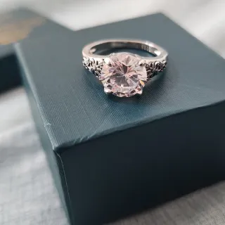 Anillo Plata con Circonita