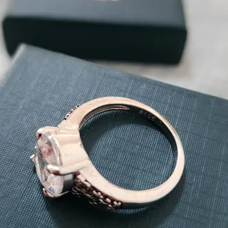 Anillo Plata con Circonita