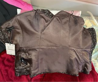 Top Bustier lentejuelas ZW Colletion Limited