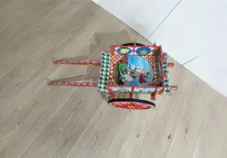 Carretto Siciliano Legno e Ferro Decorato