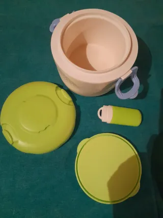 Set Scalda pappa bimbo Chicco con piatti colorati