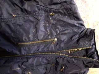 Abrigo Desigual azul hombre