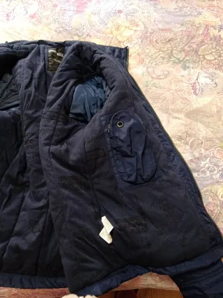 Abrigo Desigual azul hombre