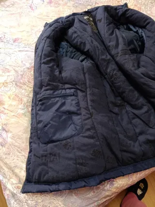 Abrigo Desigual azul hombre