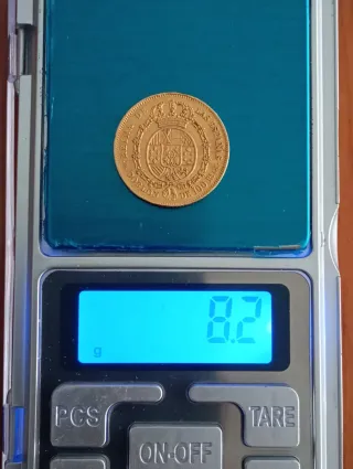 Moneda Isabel II 1850 Oro