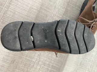 Zapatos de vestir con cordones marrones mujer