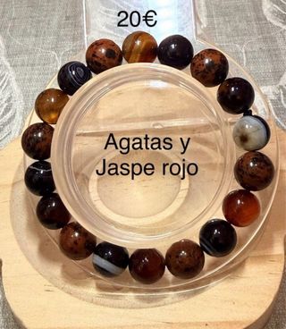 Pulseras minerales naturales 5 mod elije la tuya