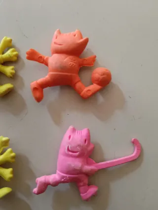 Lote 4 figuras Cobi Barcelona 92 vintage