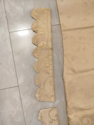 Mantovane per tende beige