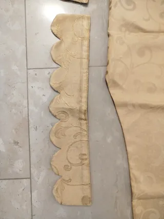 Mantovane per tende beige